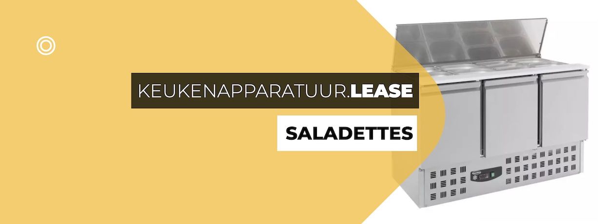 Saladettes en Saladières Leaset u Veilig Online bij KeukenApparatuur.Lease.